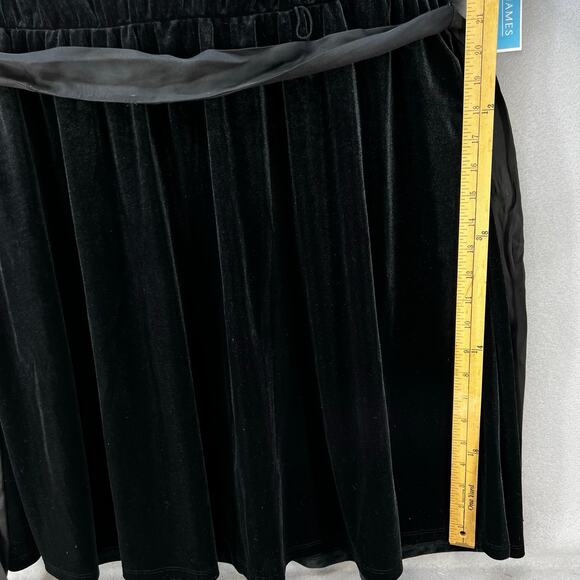 Draper James Dress Women's 2XL Black V-Neck Sleeveless Classic Little Black NWT - Picture 14 of 14